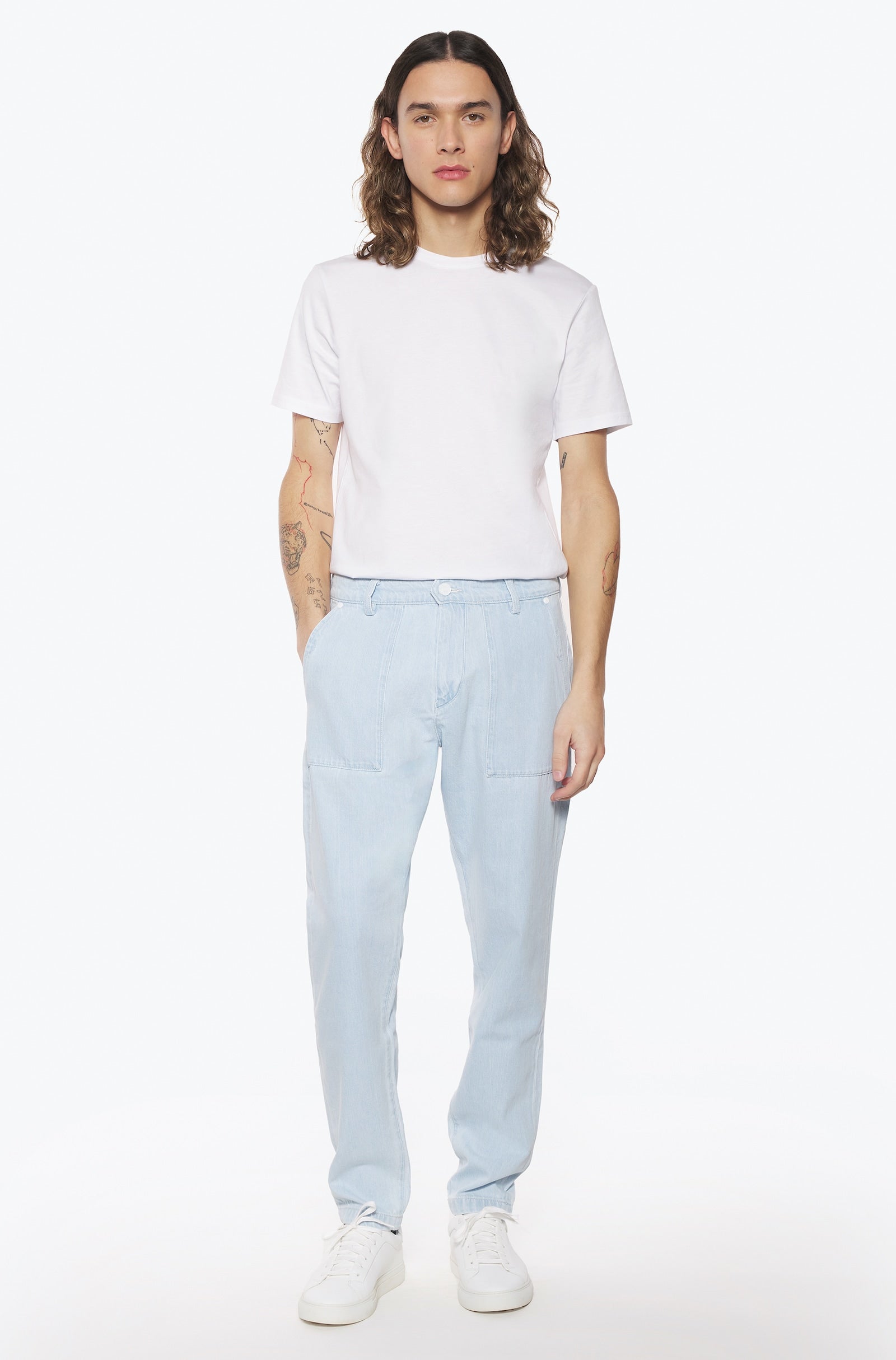 AD 59 - Cargo Pants/ Extra Bleached