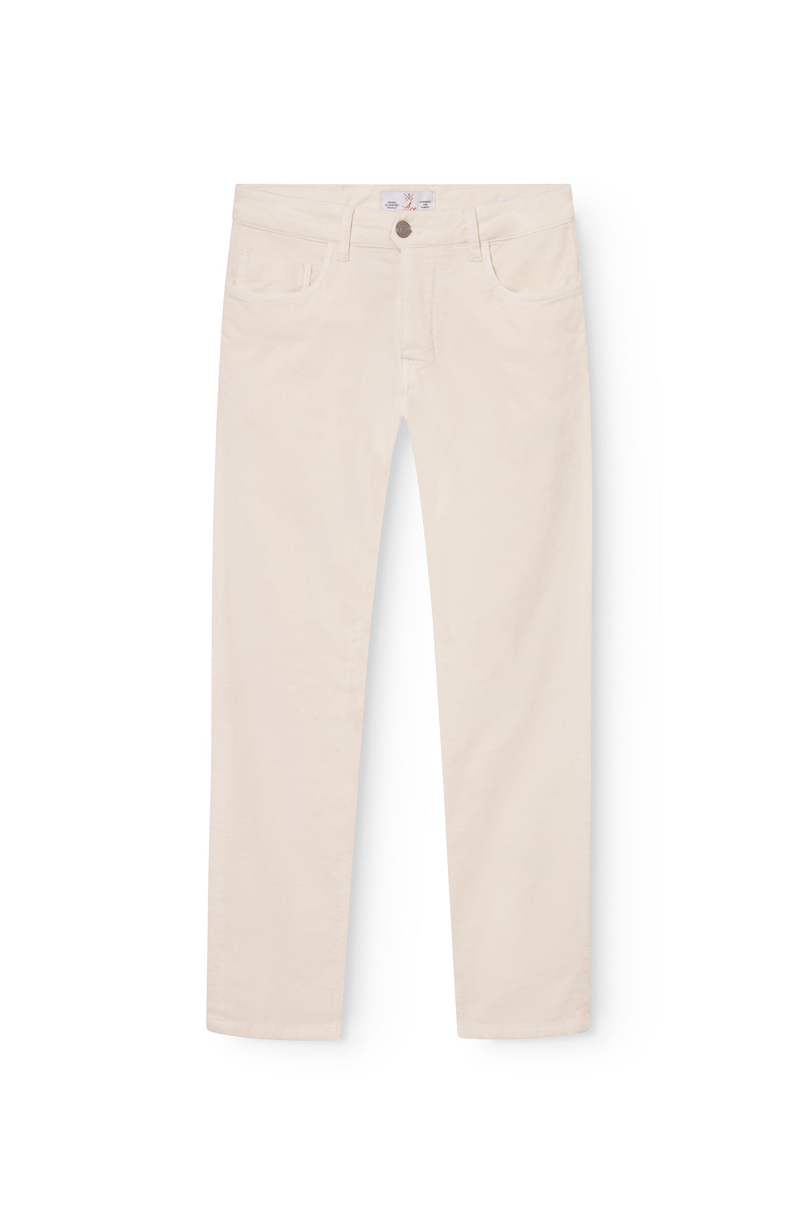 AD 20 - Pantalon Velvet Blanc Cassé