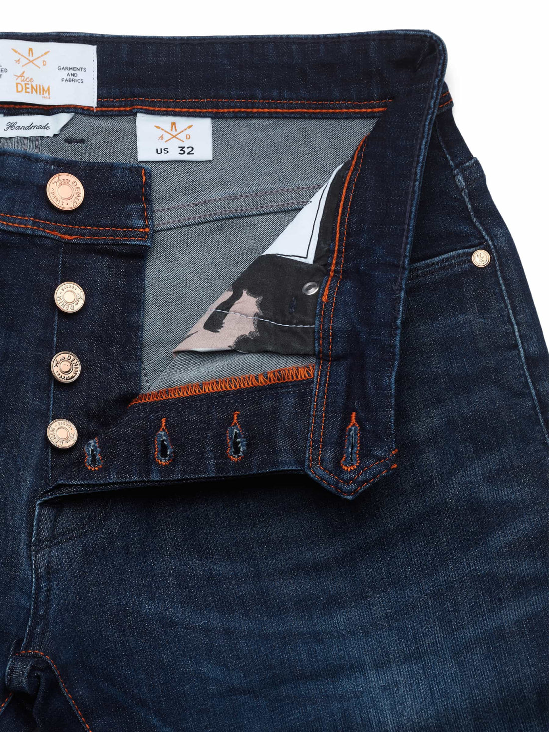 AD 38 Denim - Dark Stone / Orange