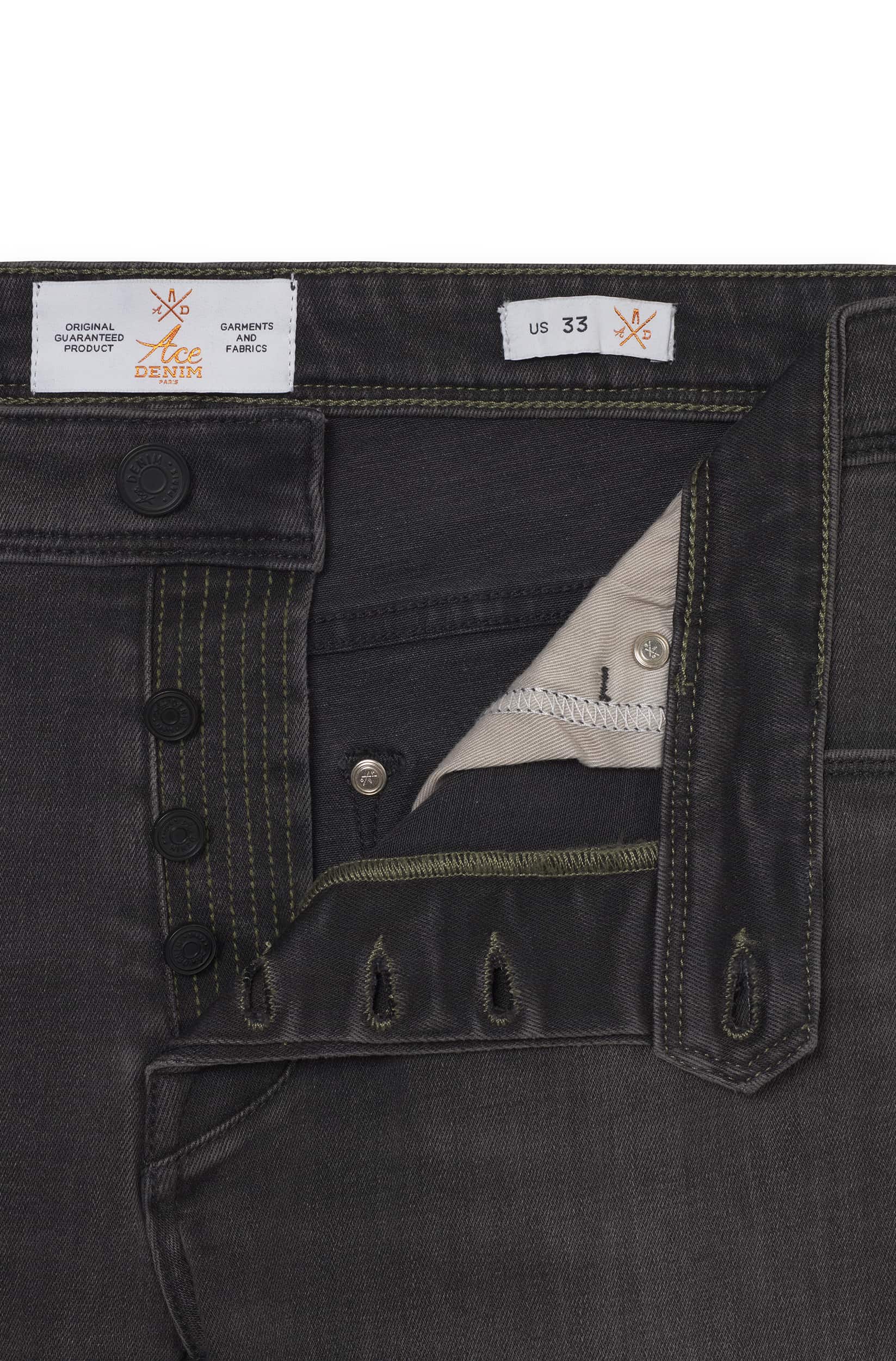 AD 02 Denim - Grey Dark Green