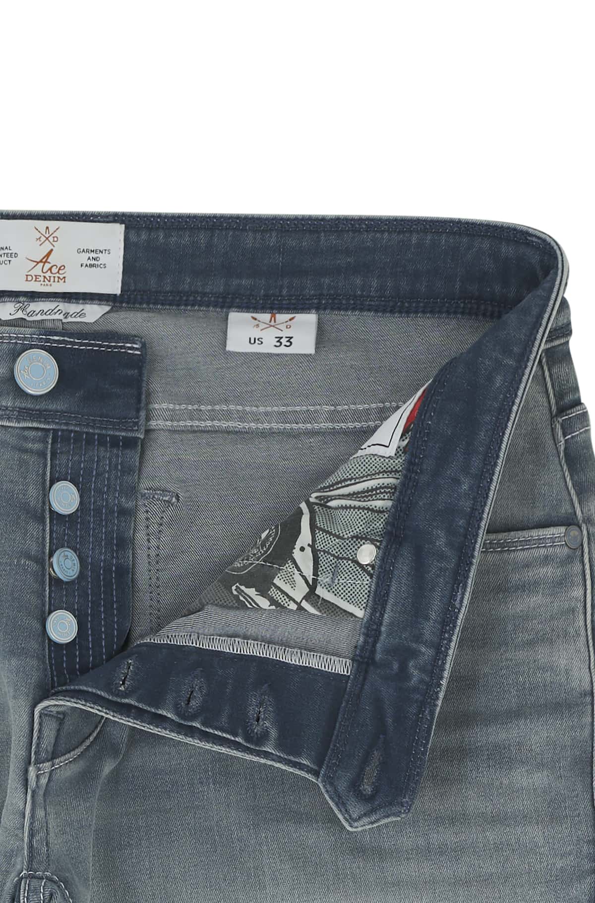 AD 50 Denim - Light Blue Grey