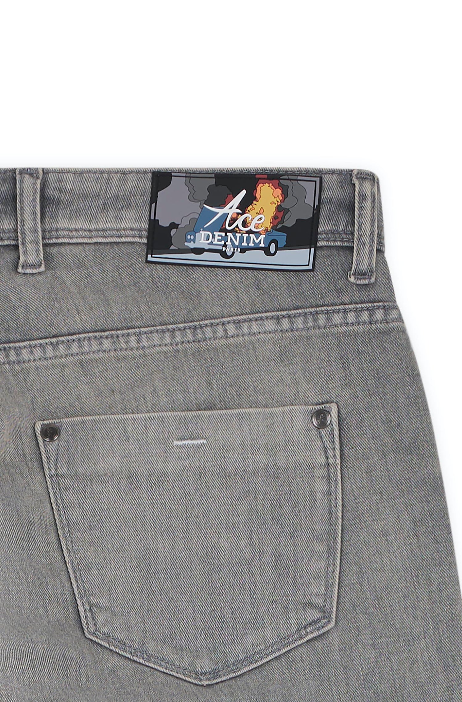 AD 33 Roma Denim - Grey