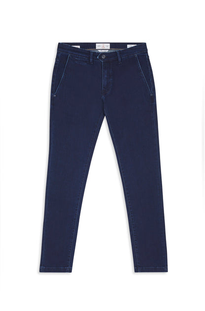jeans homme bleu nuit coupe slim poche italienne