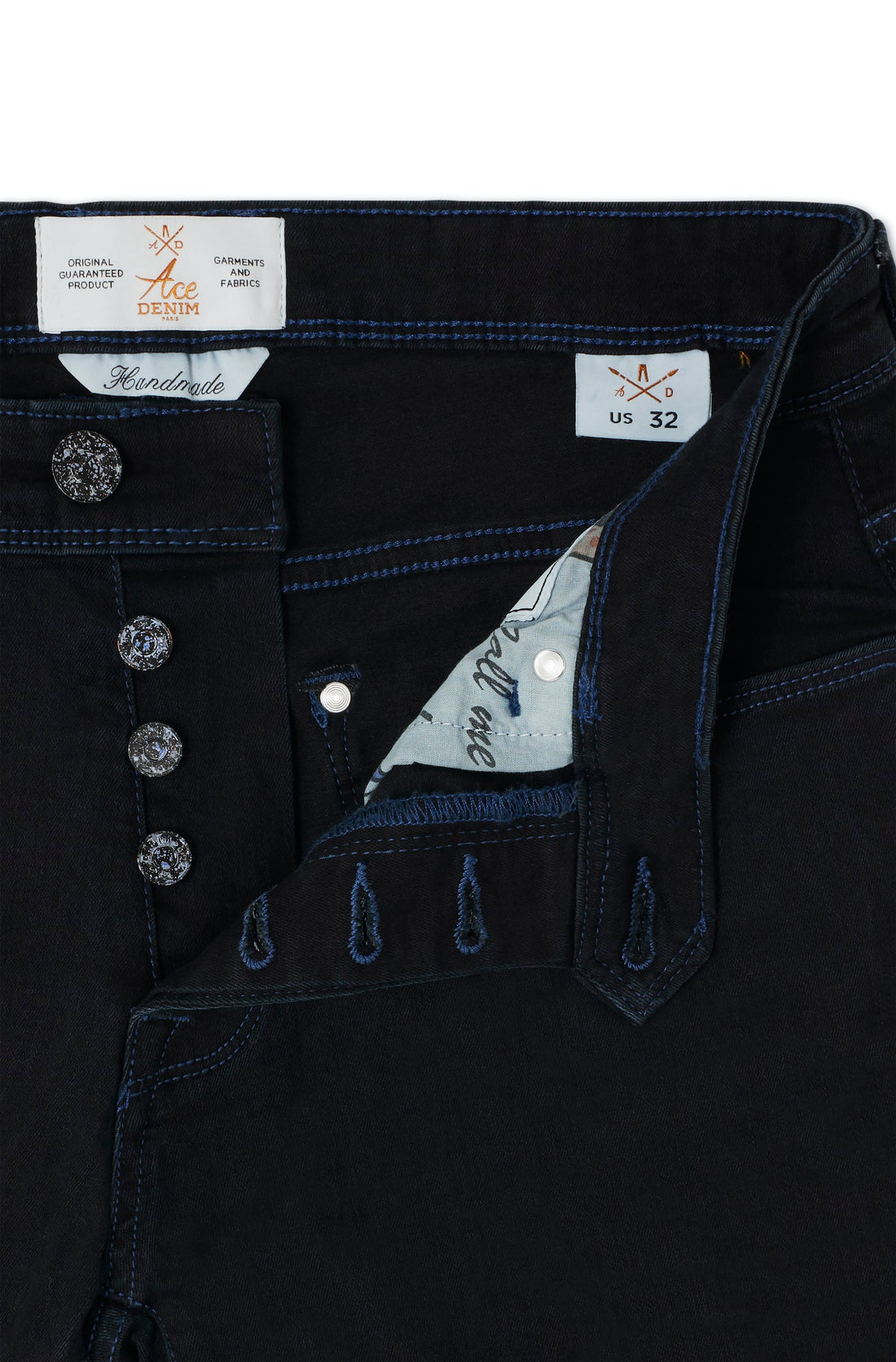 AD 34 Denim - Navy Black/ Petrol