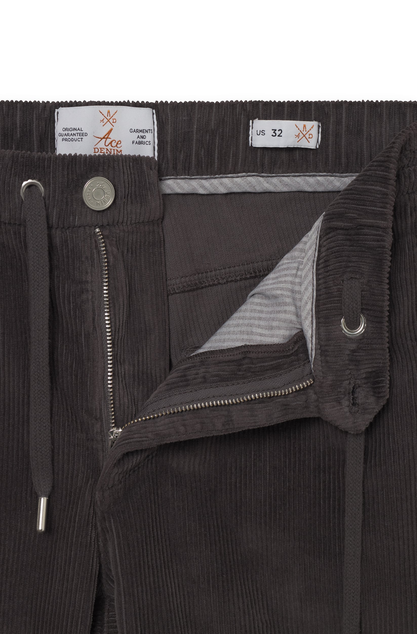 AD 88 - Anthracite Corduroy Pants