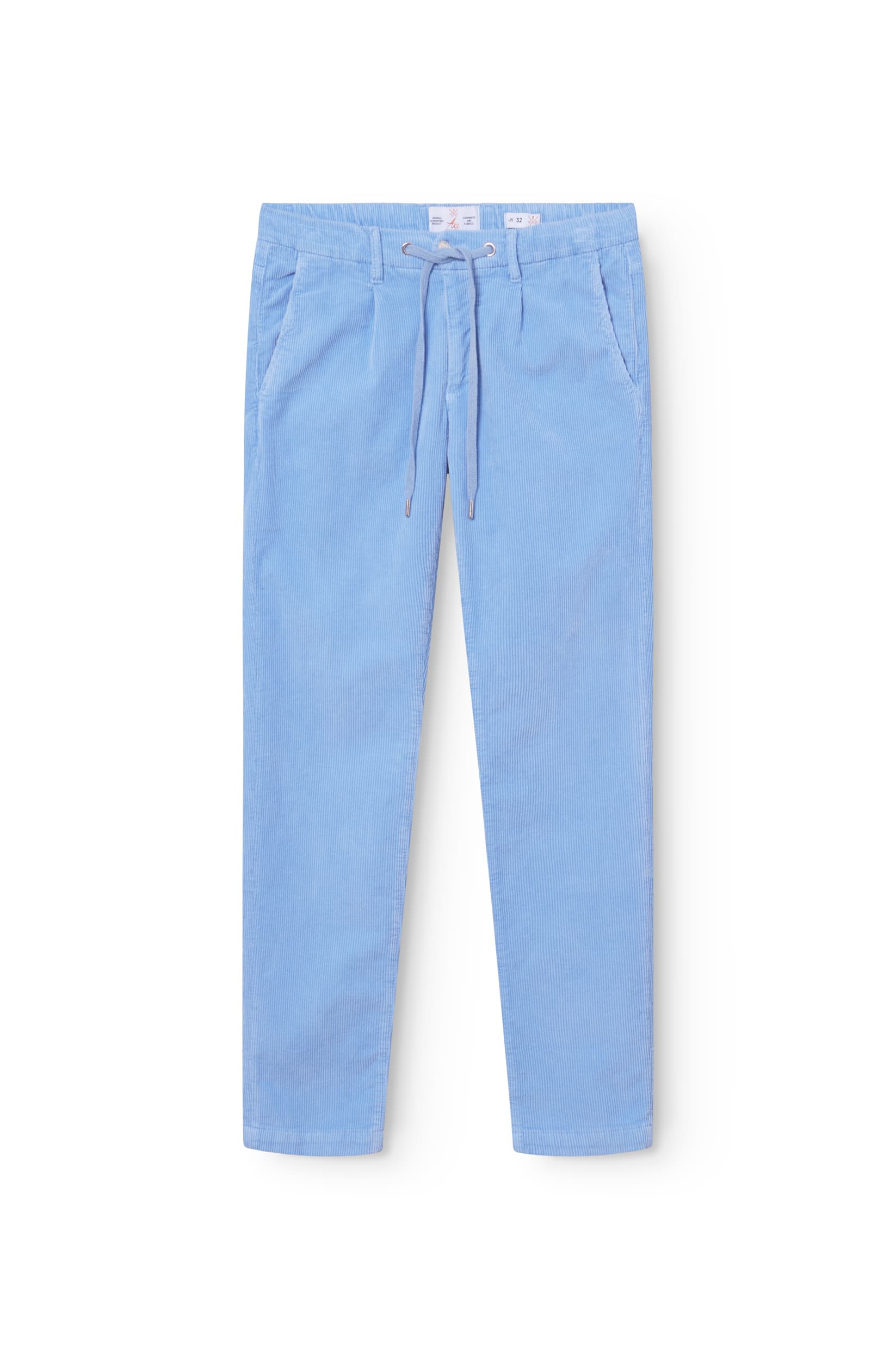 AD 88 - Pantalon Velours Bleu Glacé