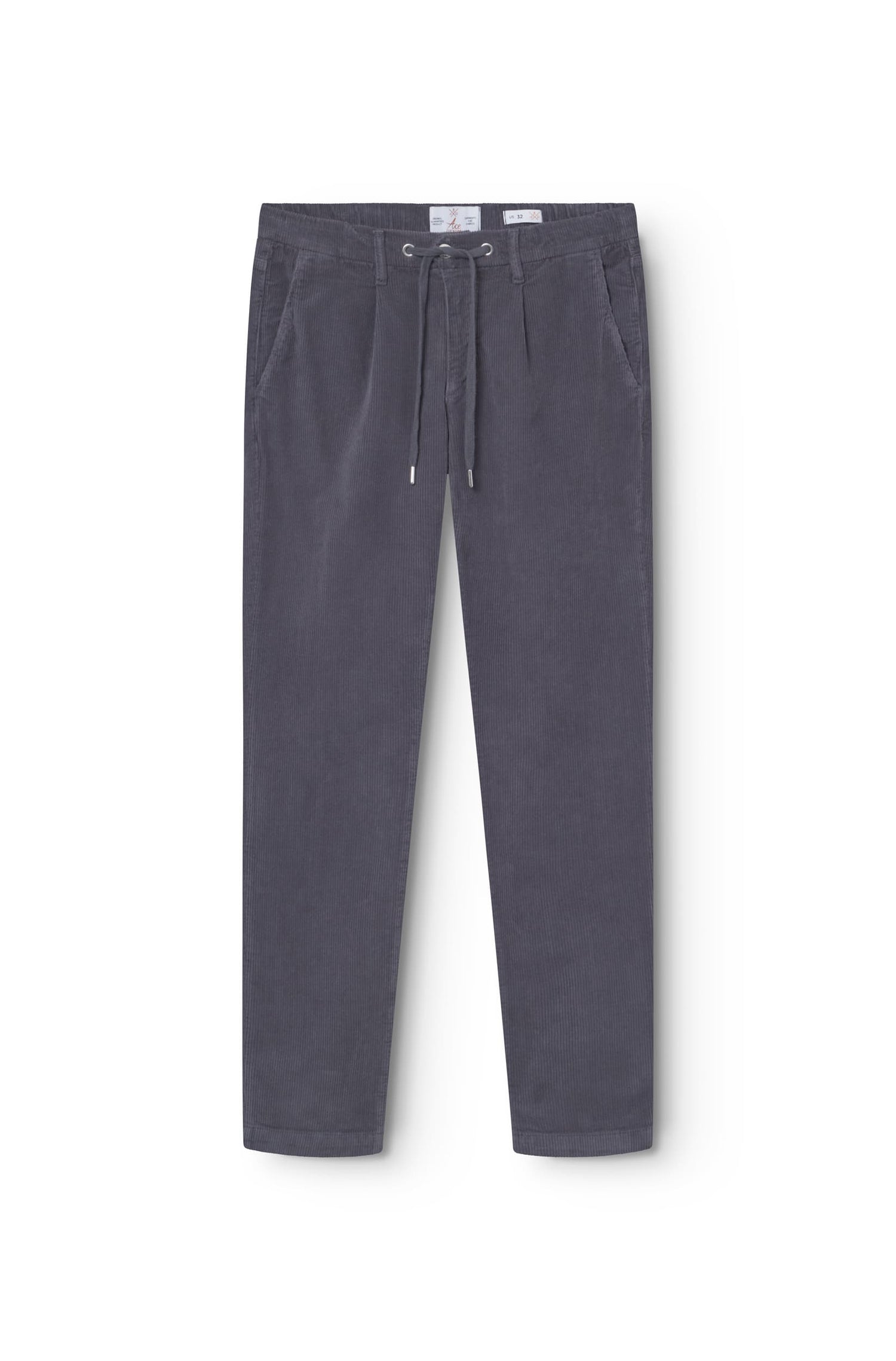 AD 88 - Pantalon Velours Gris Acier